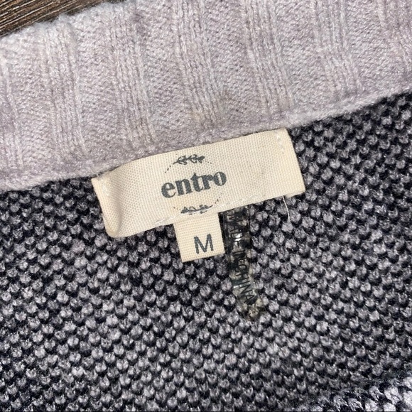 Entro Leopard Sweater Women’s Medium - Picture 6 of 8